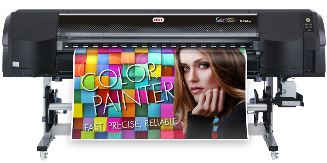 NY OKI storformatprinter til in- og outdoor